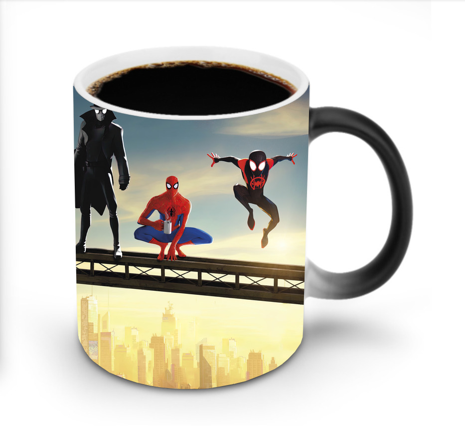 （画像用） Spider Man スパイダーマン 温度変色マグカップ