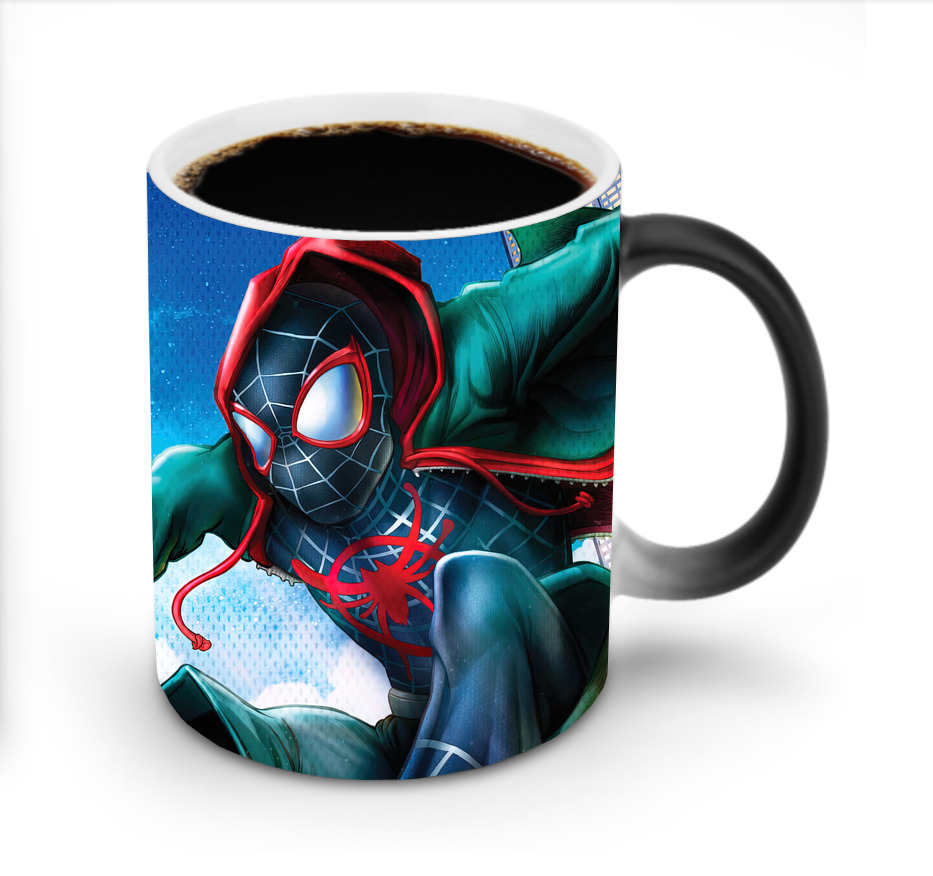 （画像用） Spider Man スパイダーマン 温度変色マグカップ