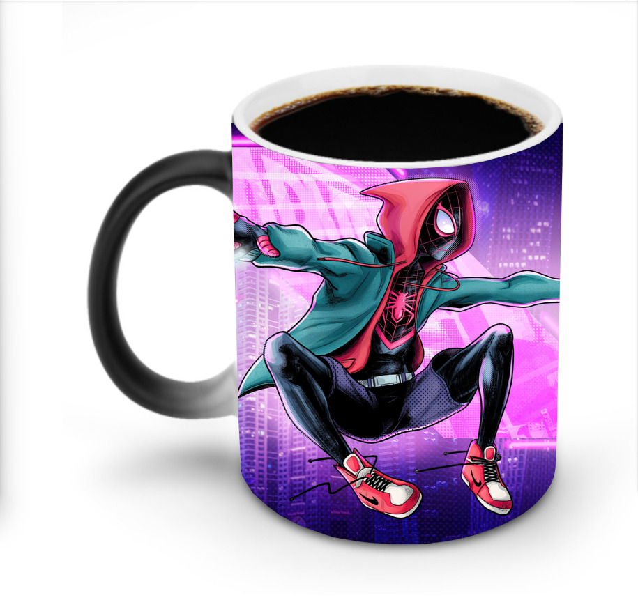 （画像用） Spider Man スパイダーマン 温度変色マグカップ