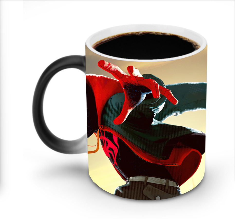 （画像用） Spider Man スパイダーマン 温度変色マグカップ
