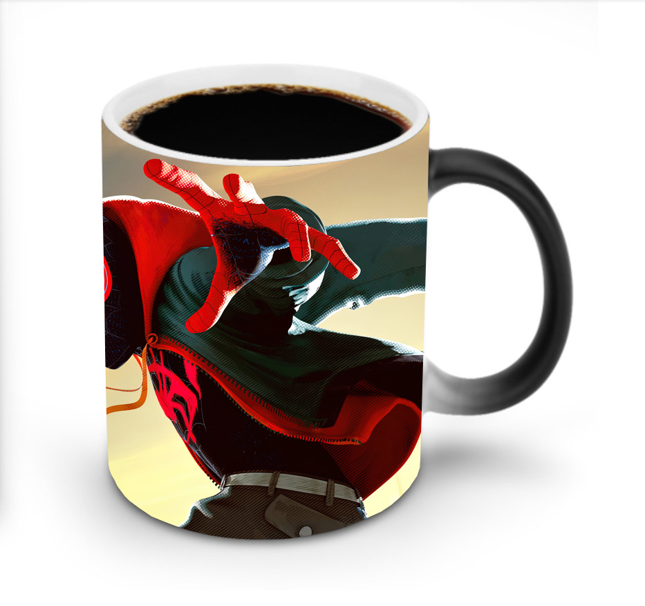 （画像用） Spider Man スパイダーマン 温度変色マグカップ