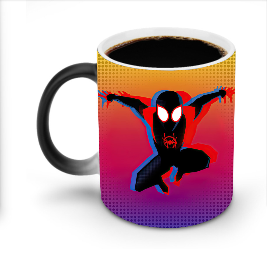 （画像用） Spider Man スパイダーマン 温度変色マグカップ