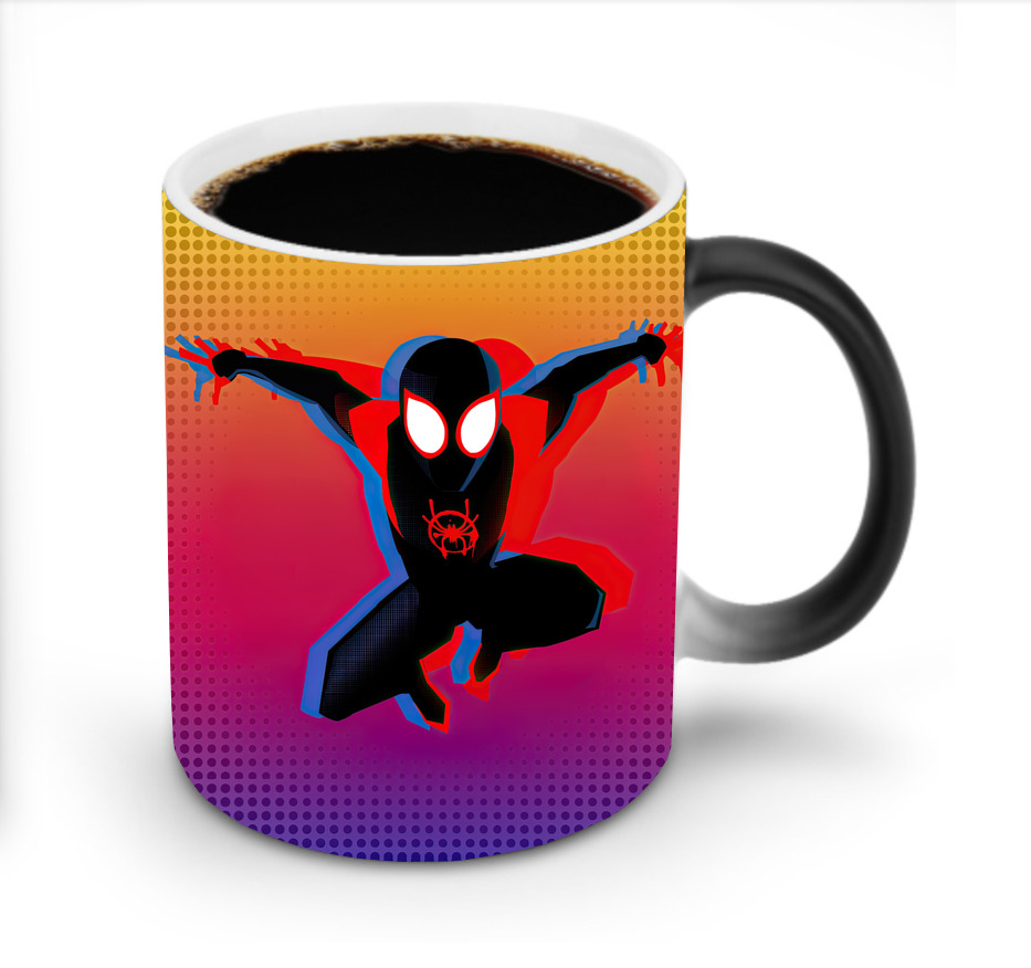 （画像用） Spider Man スパイダーマン 温度変色マグカップ