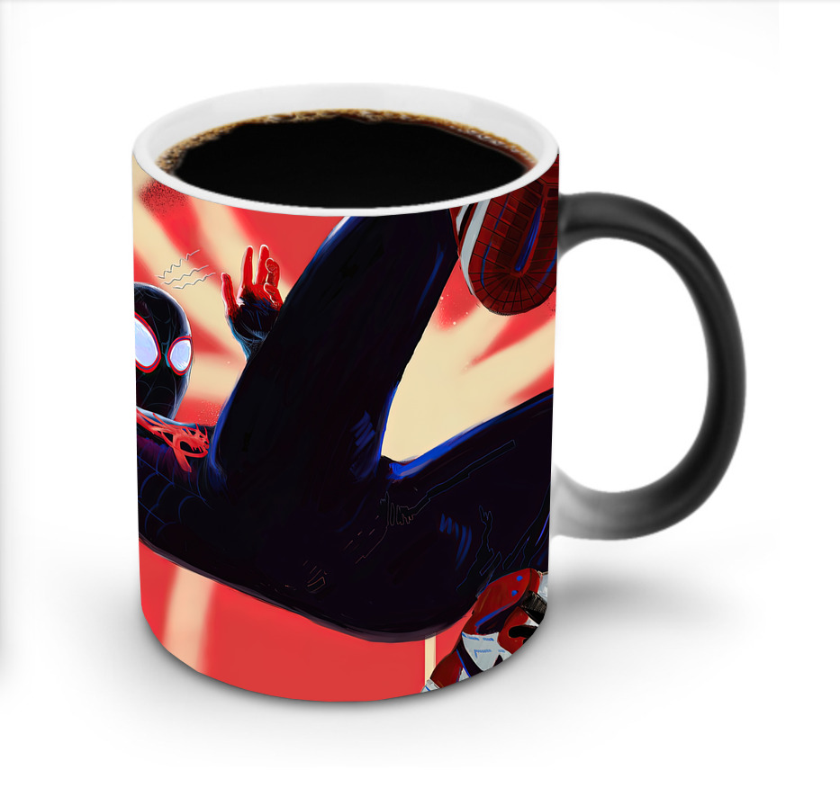 （画像用） Spider Man スパイダーマン 温度変色マグカップ