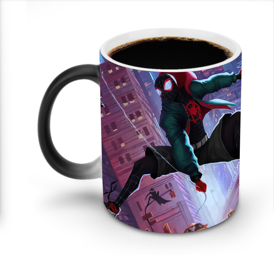 （画像用） Spider Man スパイダーマン 温度変色マグカップ