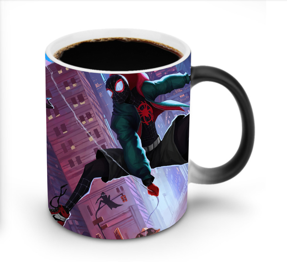 （画像用） Spider Man スパイダーマン 温度変色マグカップ