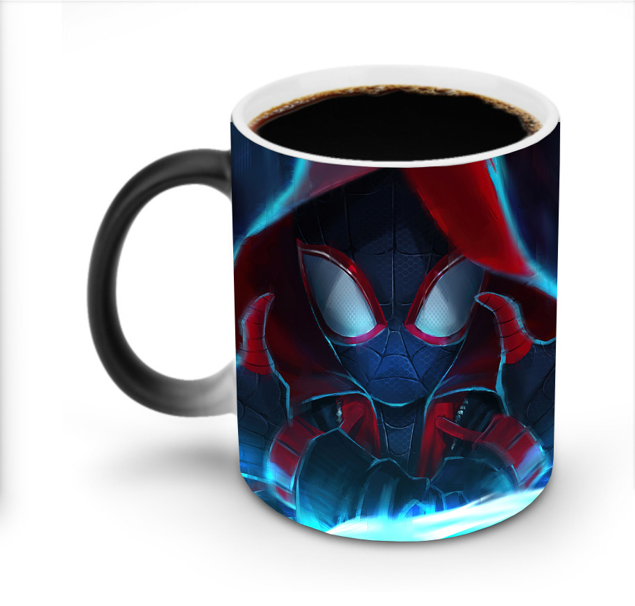 （画像用） Spider Man スパイダーマン 温度変色マグカップ