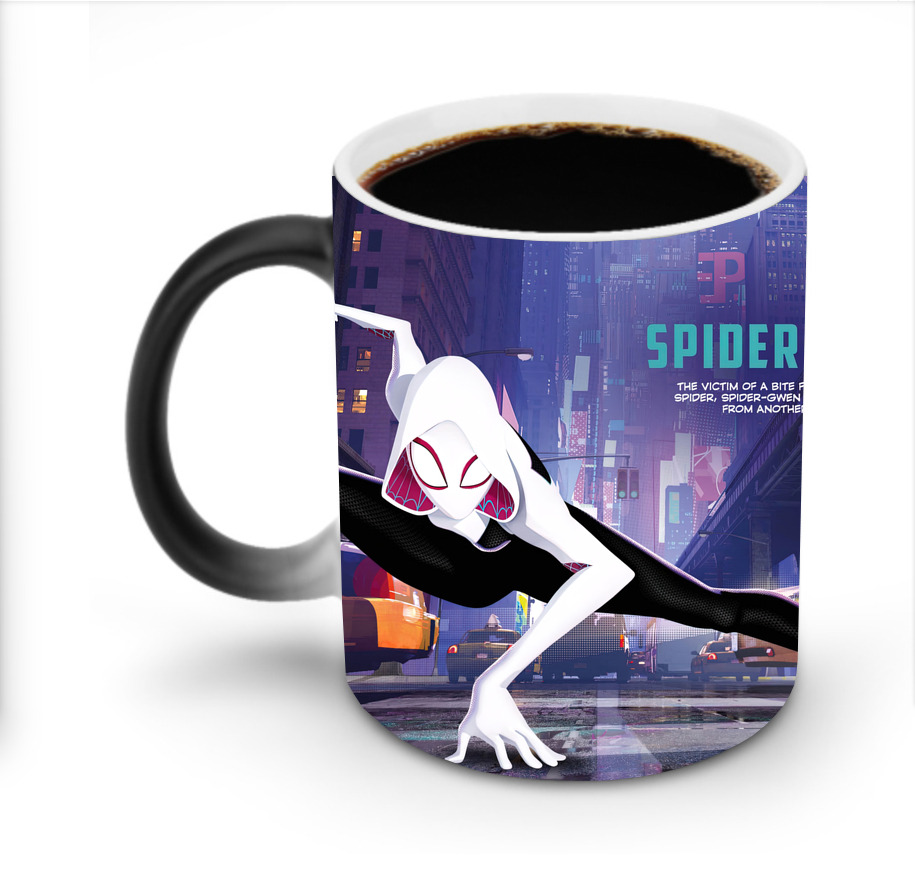 （画像用） Spider Man スパイダーマン 温度変色マグカップ