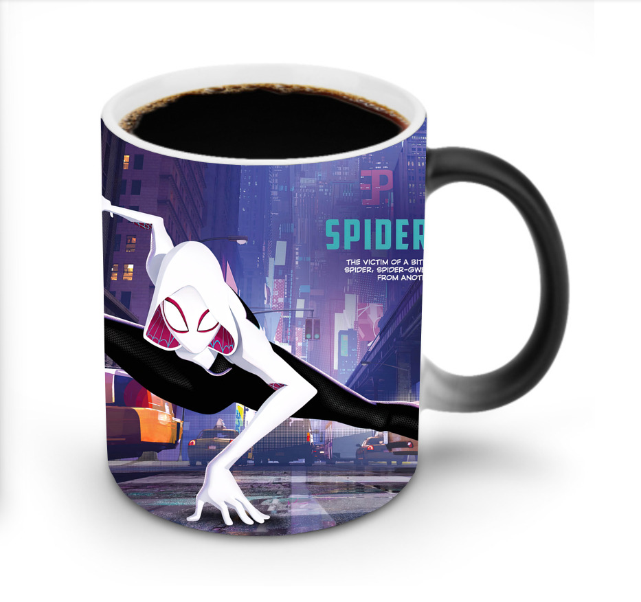 （画像用） Spider Man スパイダーマン 温度変色マグカップ