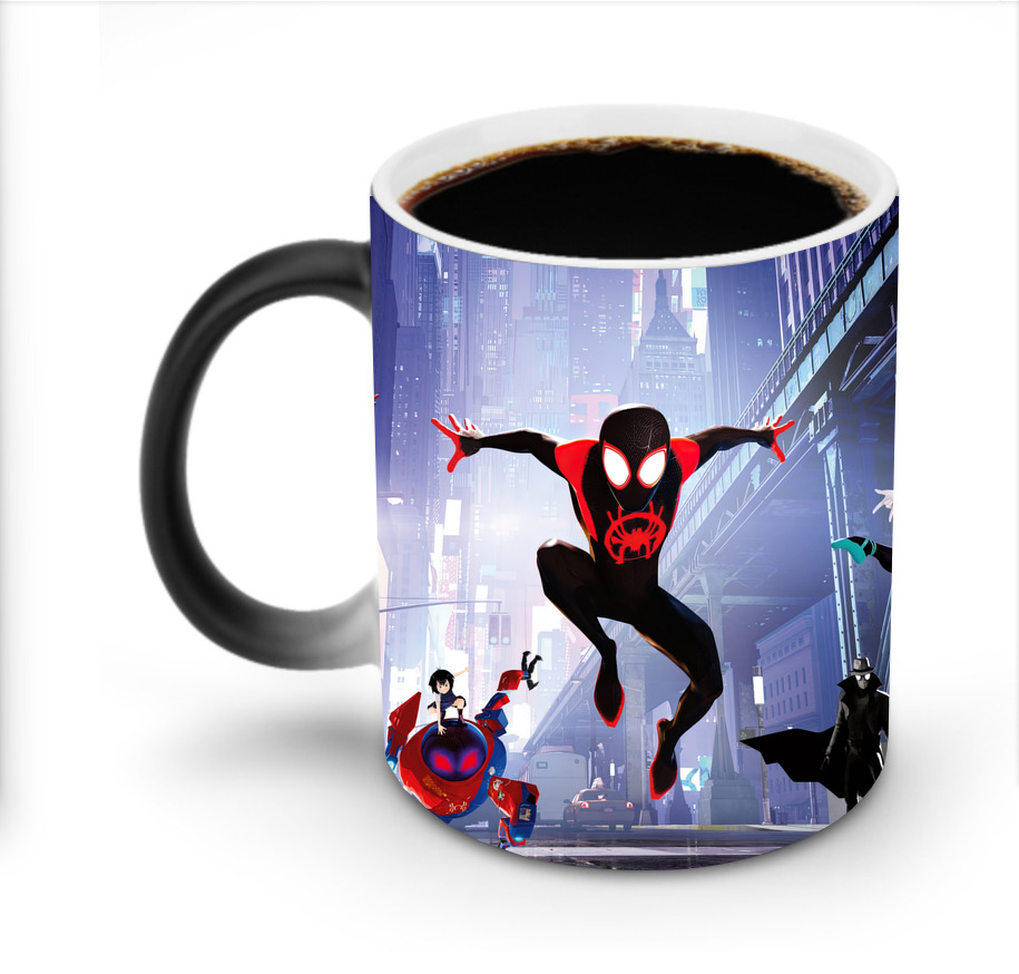 （画像用） Spider Man スパイダーマン 温度変色マグカップ