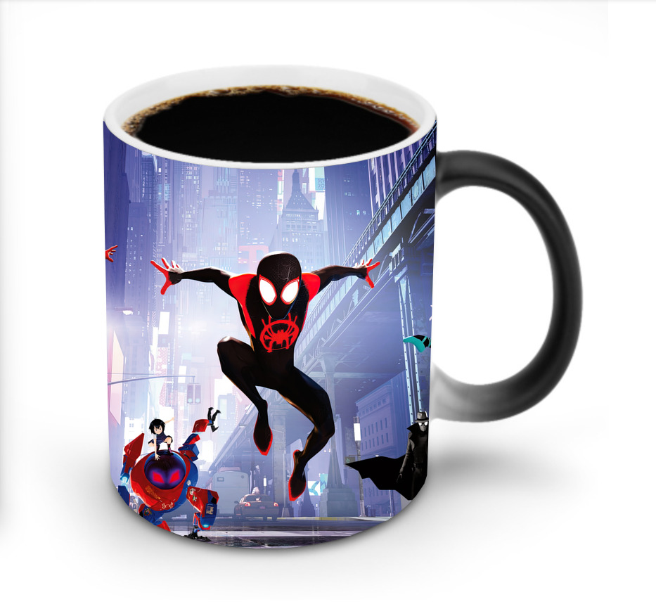 （画像用） Spider Man スパイダーマン 温度変色マグカップ