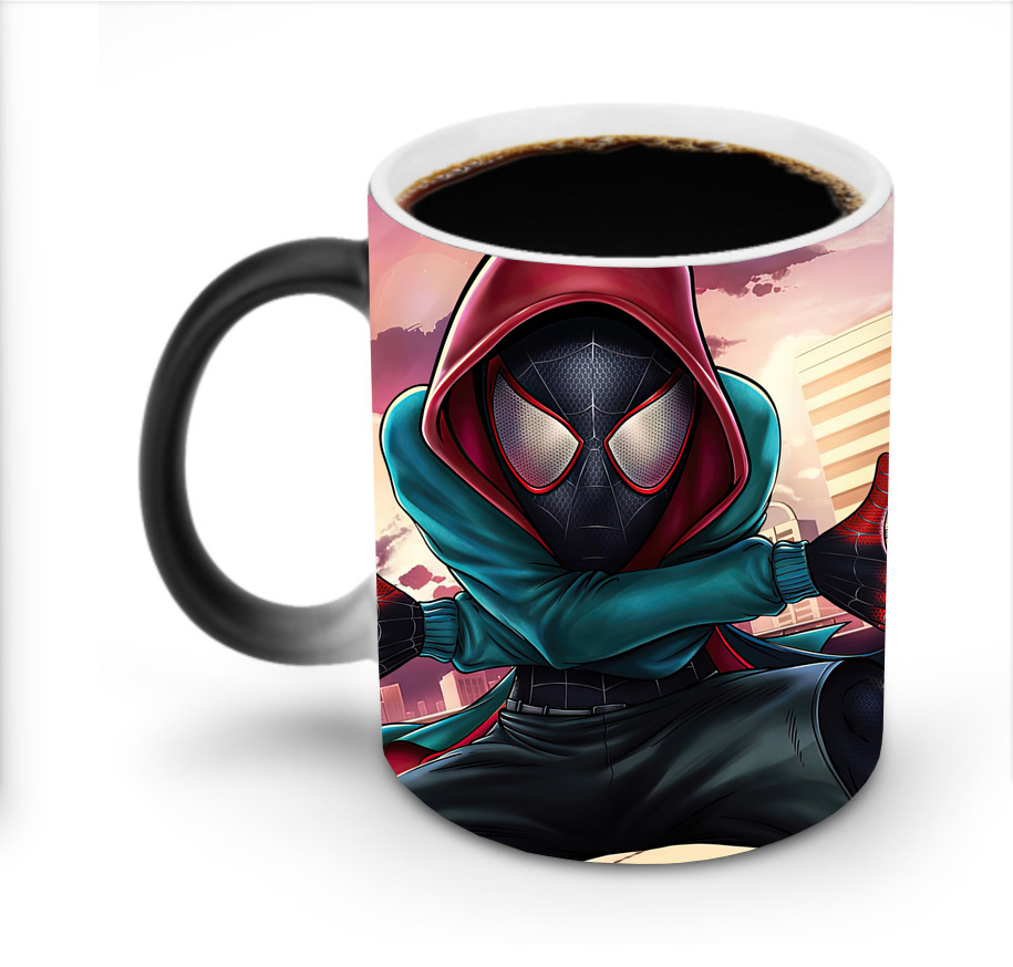 （画像用） Spider Man スパイダーマン 温度変色マグカップ