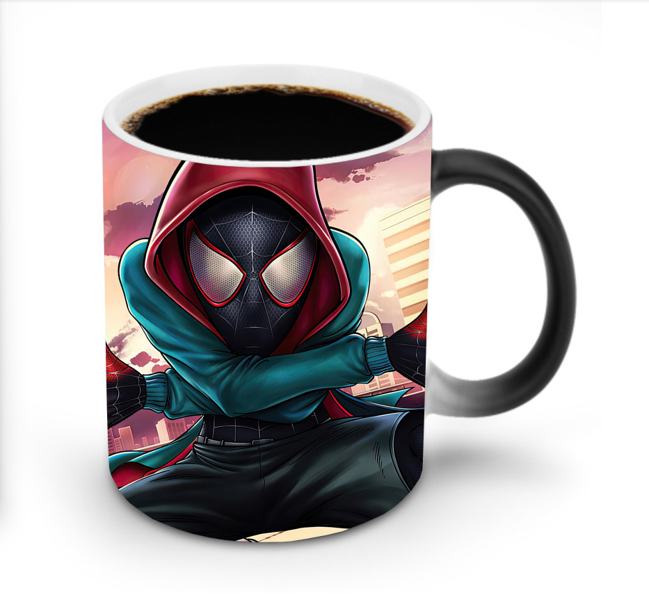 （画像用） Spider Man スパイダーマン 温度変色マグカップ