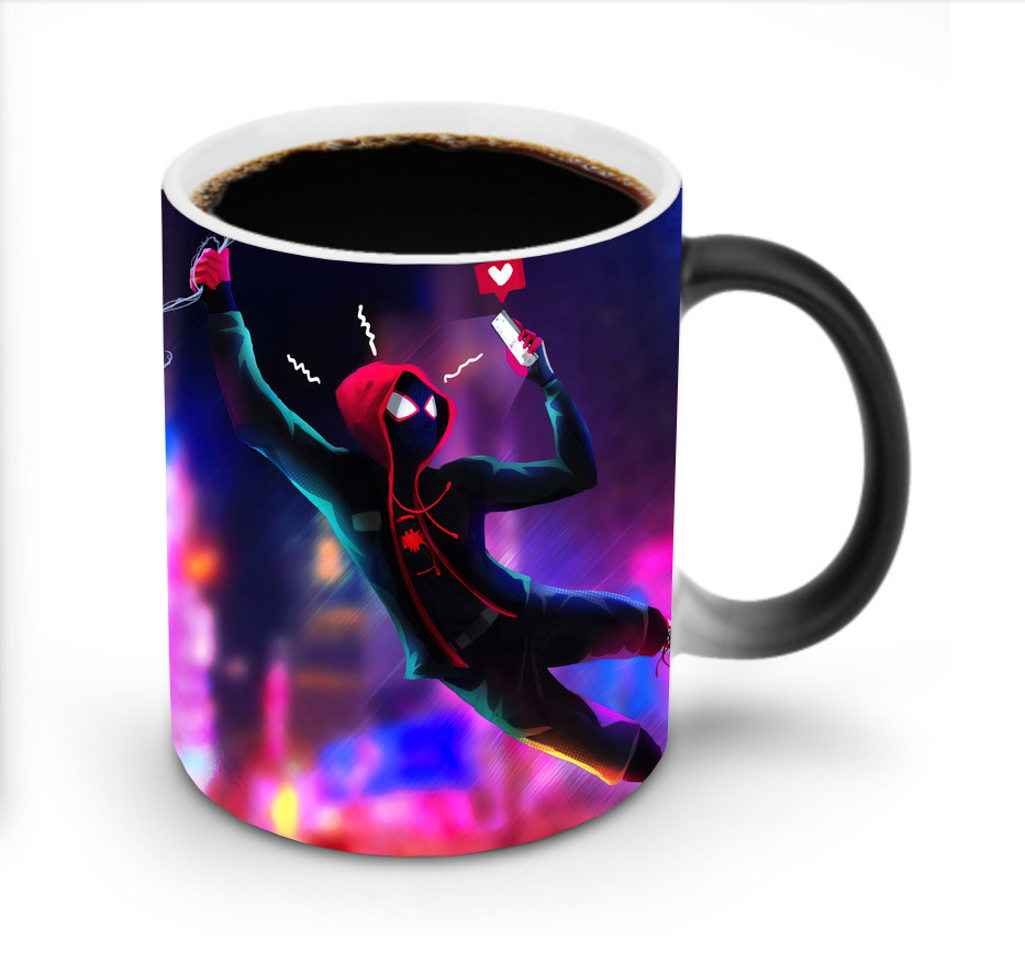 （画像用） Spider Man スパイダーマン 温度変色マグカップ