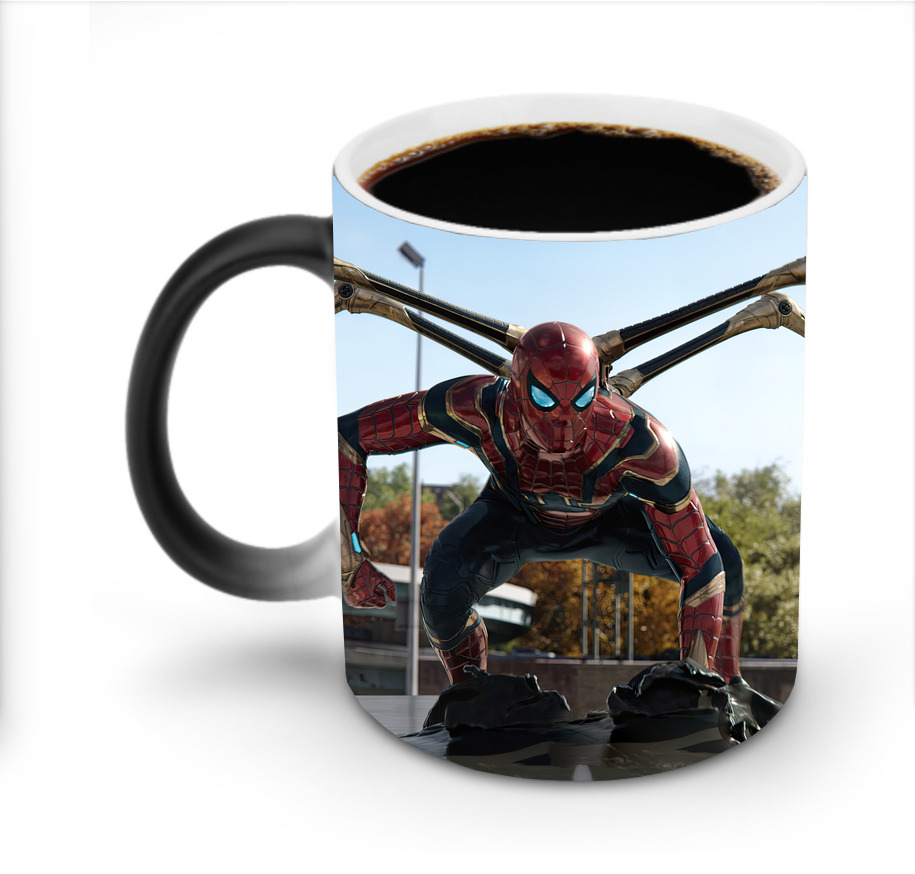 （画像用） Spider Man スパイダーマン 温度変色マグカップ