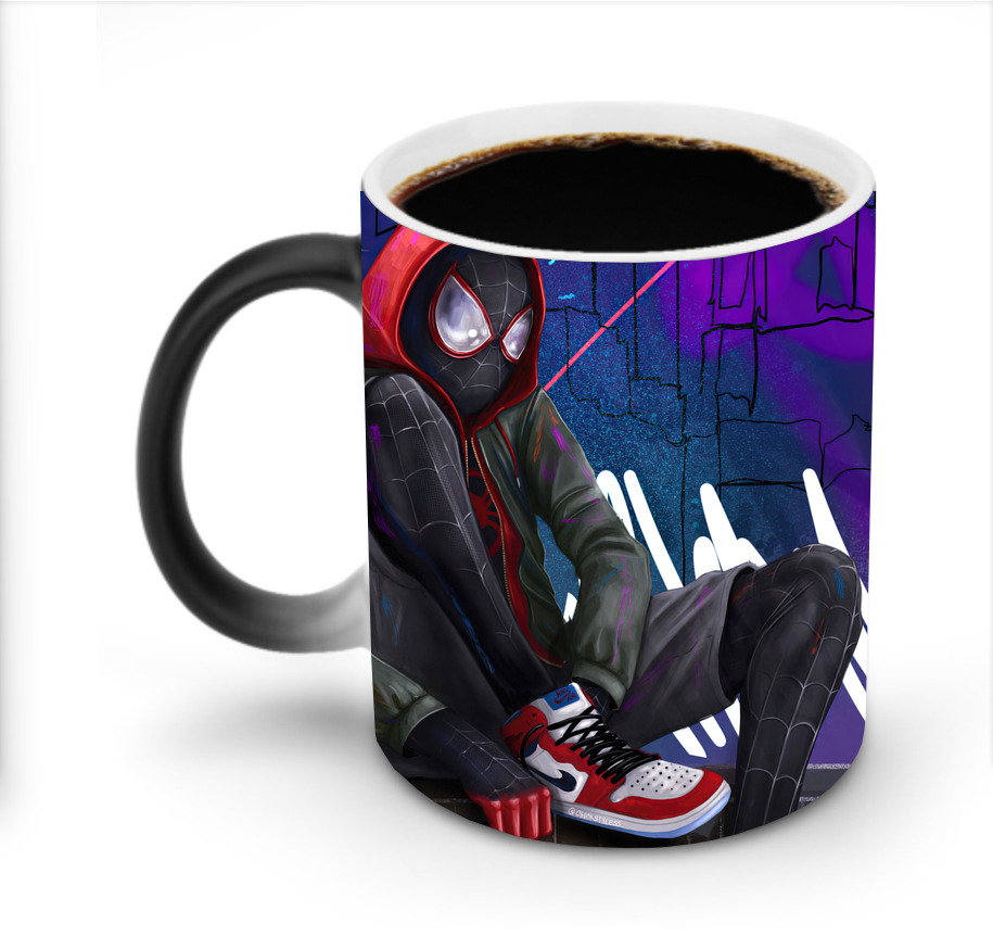 （画像用） Spider Man スパイダーマン 温度変色マグカップ