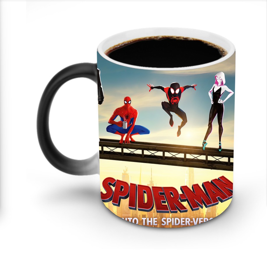 （画像用） Spider Man スパイダーマン 温度変色マグカップ