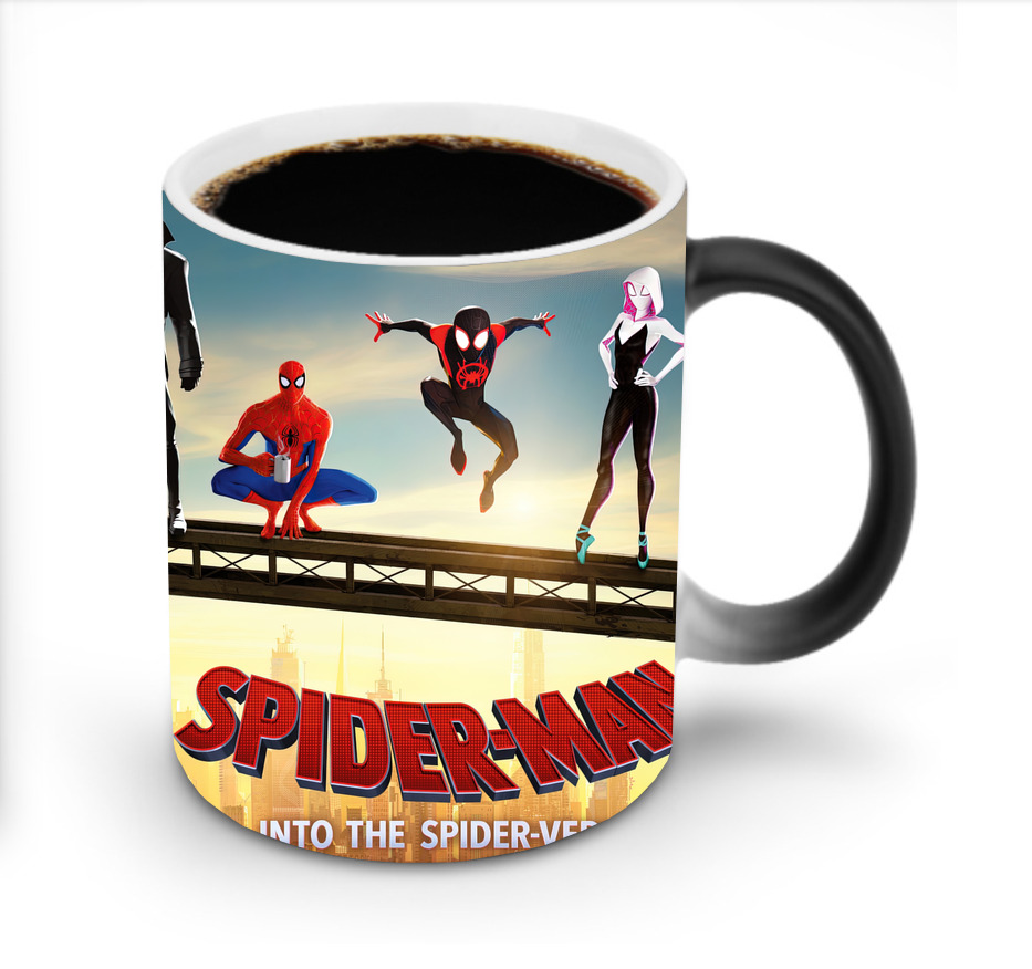 （画像用） Spider Man スパイダーマン 温度変色マグカップ