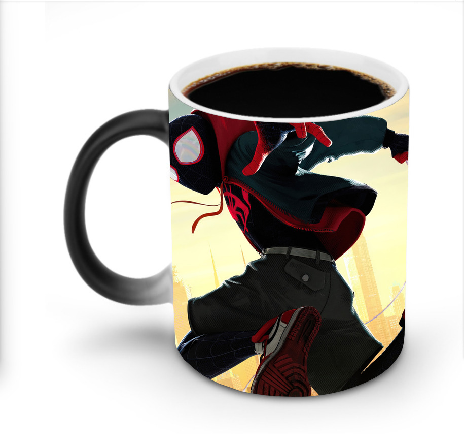 （画像用） Spider Man スパイダーマン 温度変色マグカップ