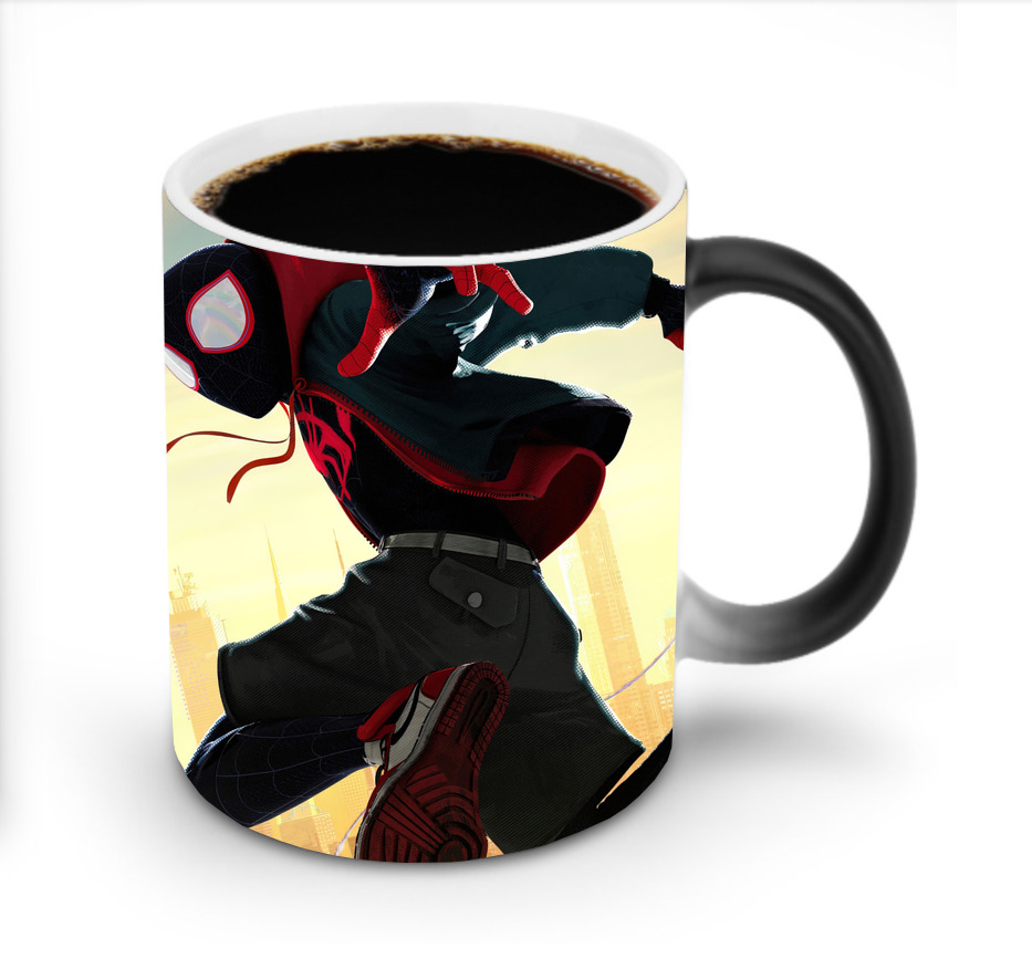 （画像用） Spider Man スパイダーマン 温度変色マグカップ