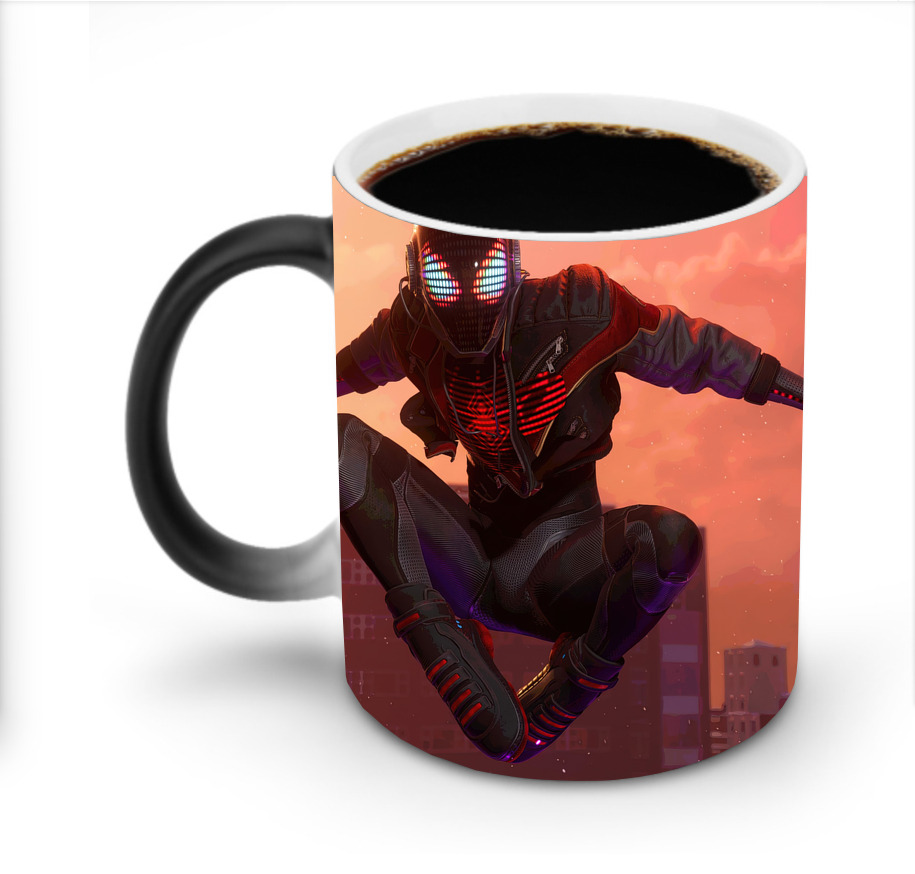 （画像用） Spider Man スパイダーマン 温度変色マグカップ