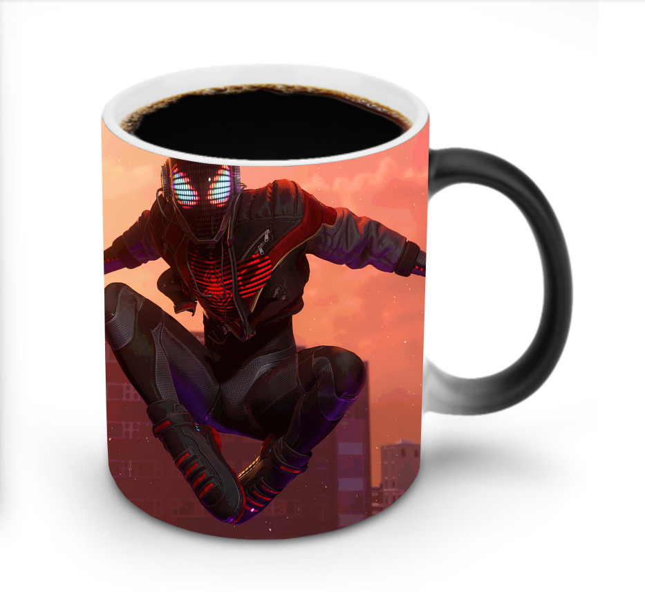 （画像用） Spider Man スパイダーマン 温度変色マグカップ