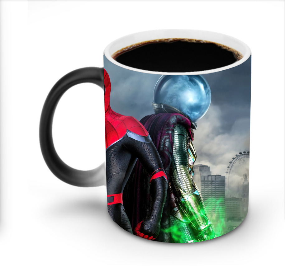 （画像用） Spider Man スパイダーマン 温度変色マグカップ
