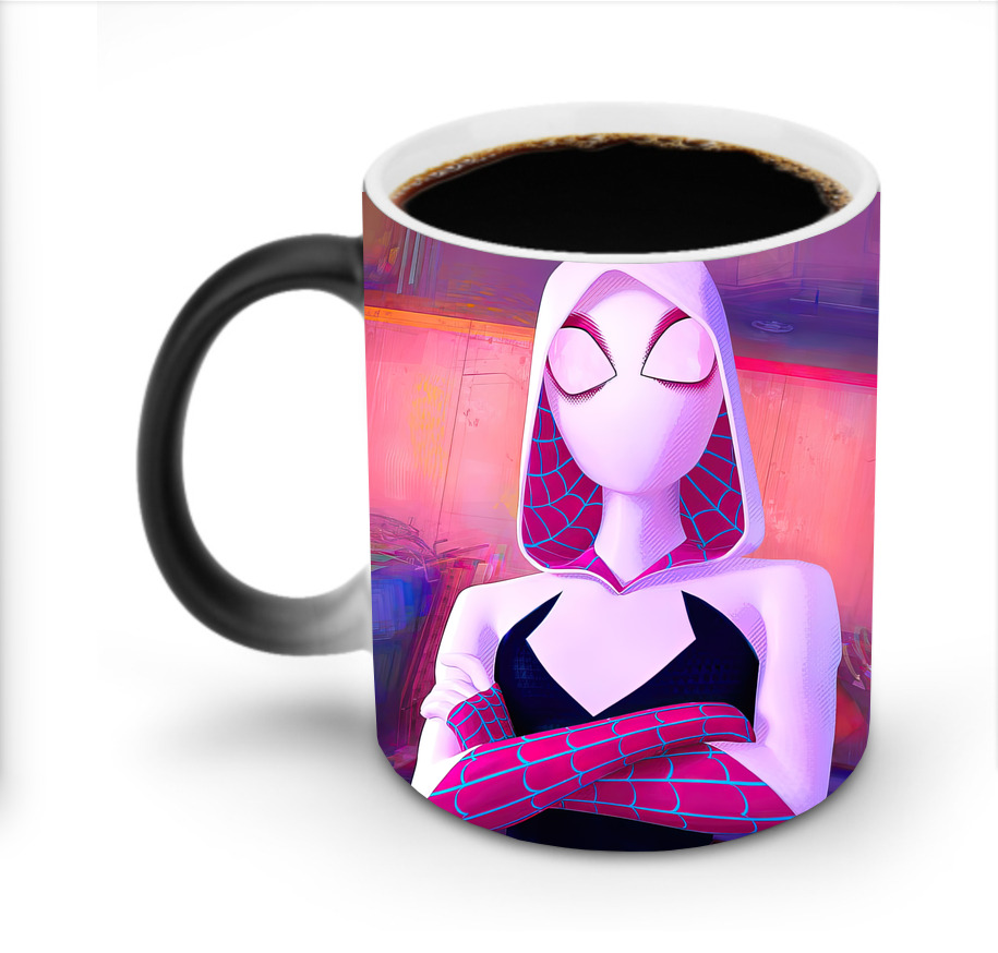 （画像用） Spider Man スパイダーマン 温度変色マグカップ