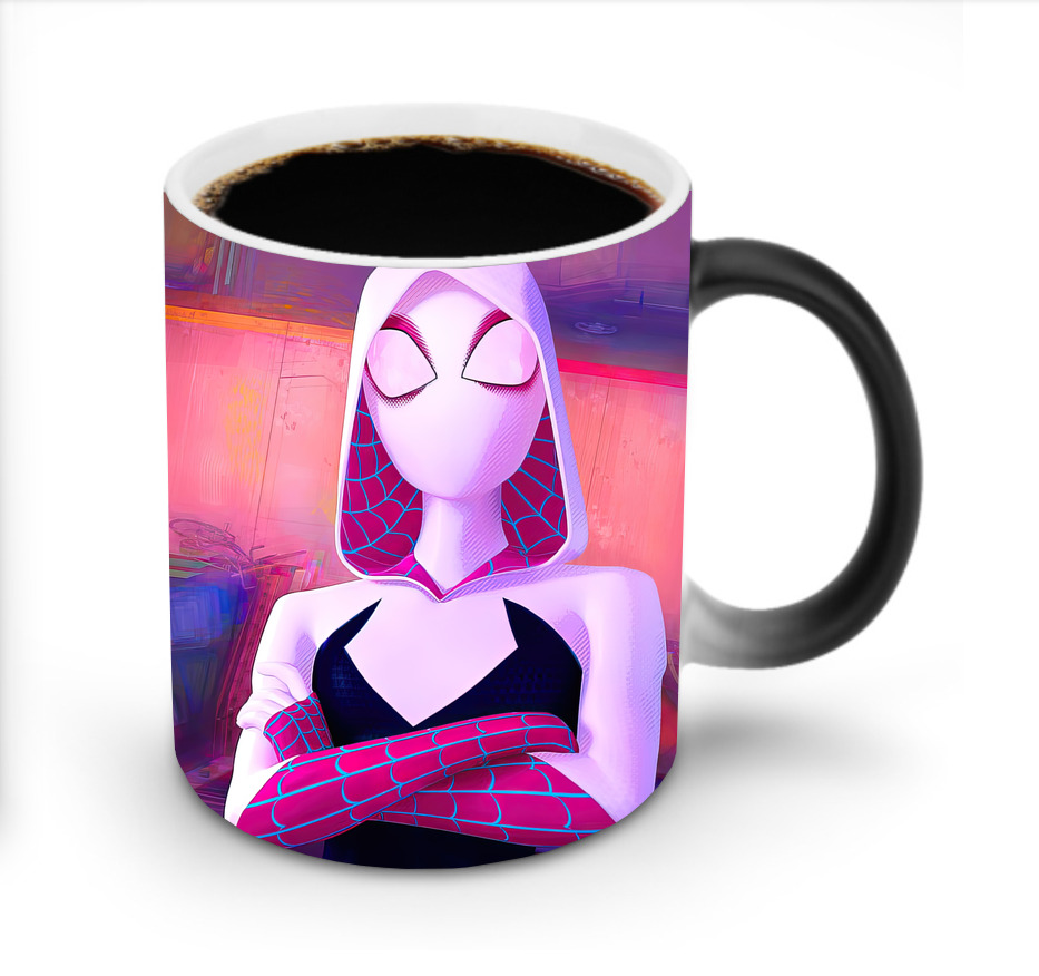 （画像用） Spider Man スパイダーマン 温度変色マグカップ