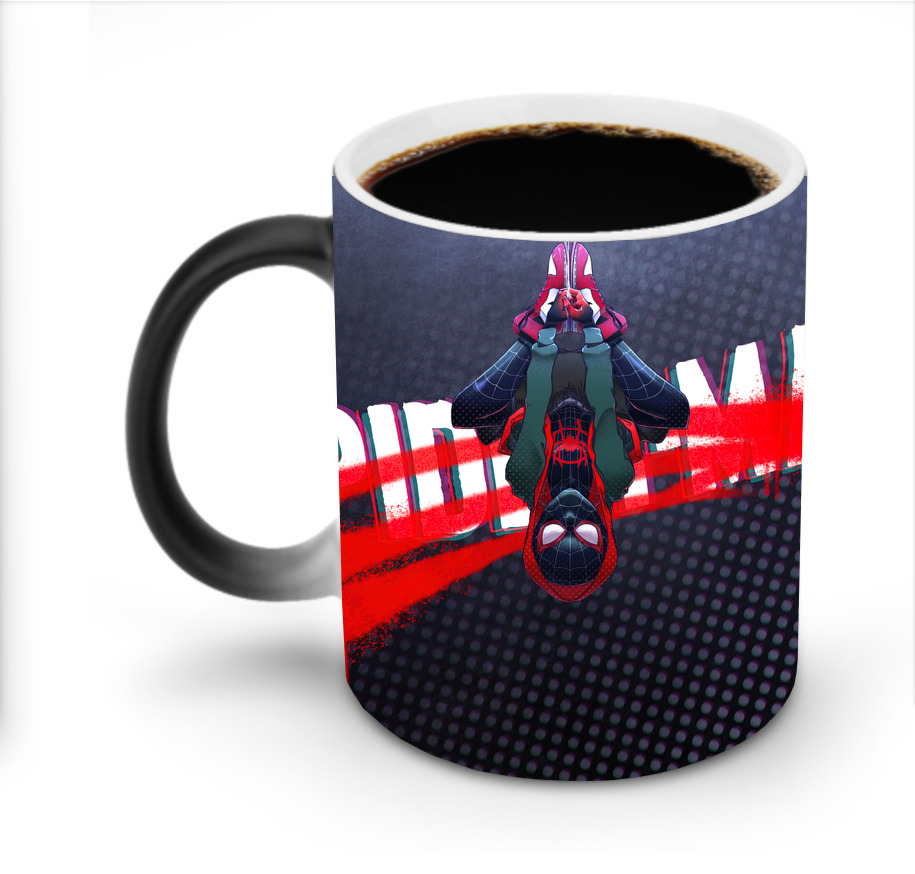 （画像用） Spider Man スパイダーマン 温度変色マグカップ