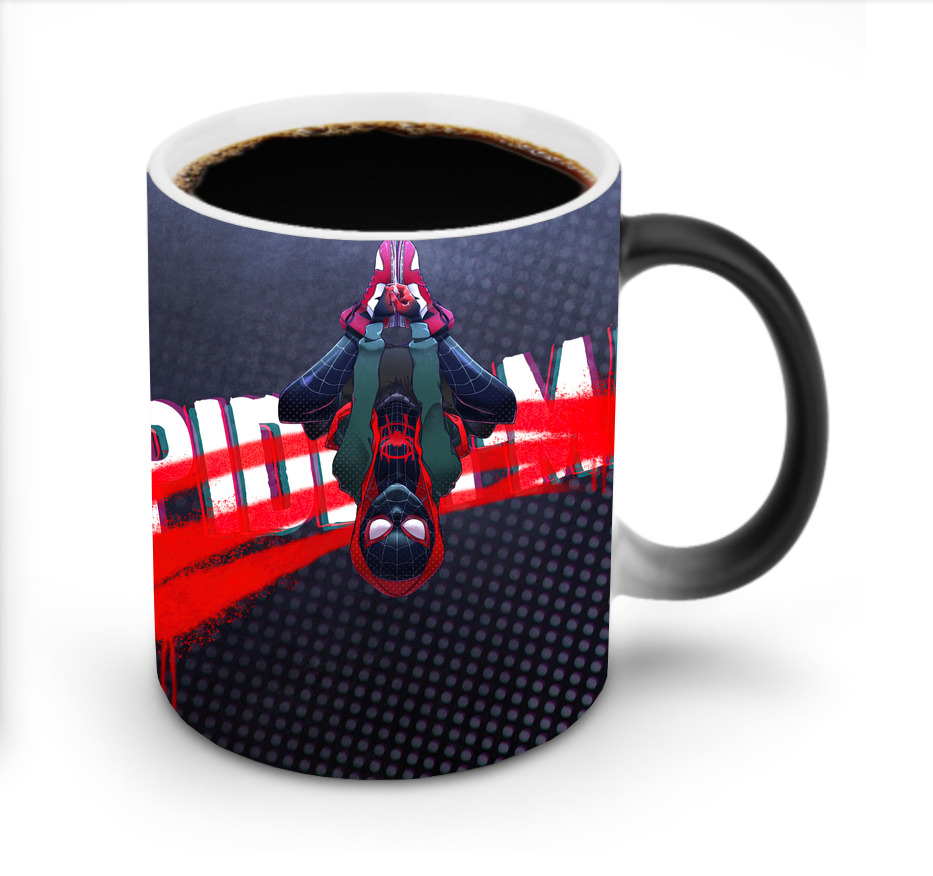 （画像用） Spider Man スパイダーマン 温度変色マグカップ
