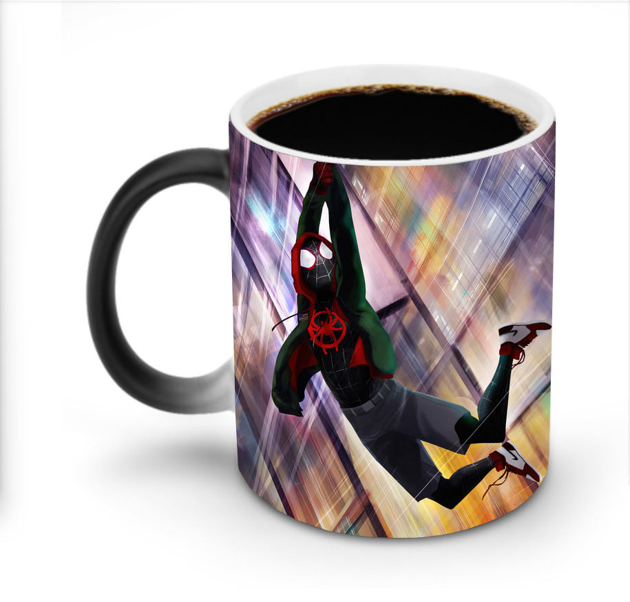（画像用） Spider Man スパイダーマン 温度変色マグカップ
