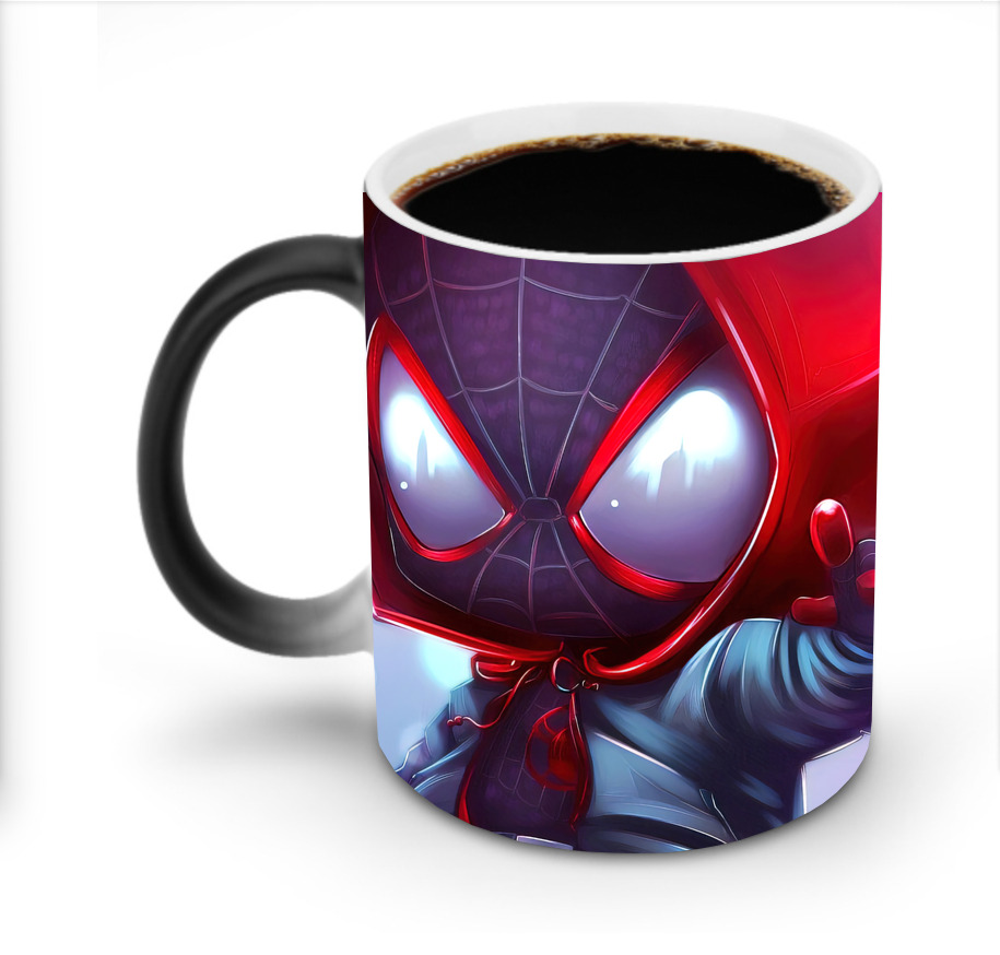 （画像用） Spider Man スパイダーマン 温度変色マグカップ