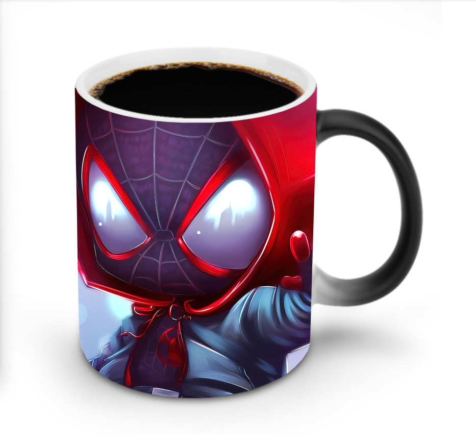 （画像用） Spider Man スパイダーマン 温度変色マグカップ
