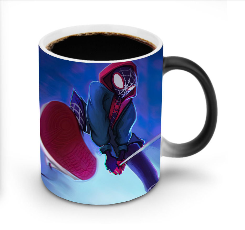 （画像用） Spider Man スパイダーマン 温度変色マグカップ