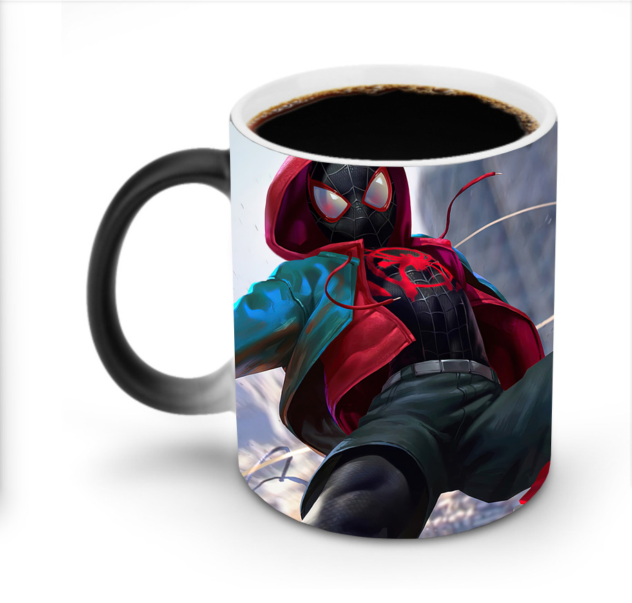 （画像用） Spider Man スパイダーマン 温度変色マグカップ