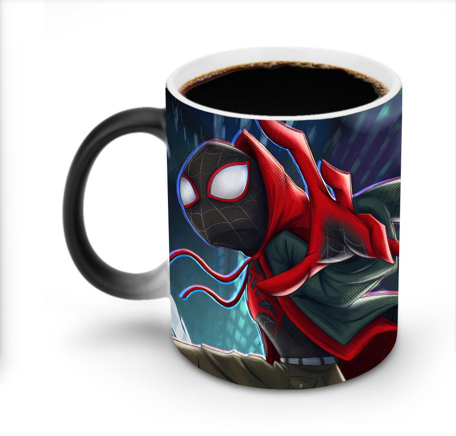 （画像用） Spider Man スパイダーマン 温度変色マグカップ