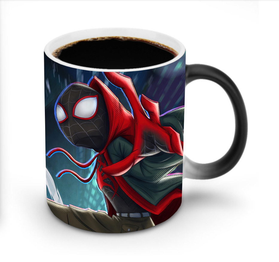 （画像用） Spider Man スパイダーマン 温度変色マグカップ