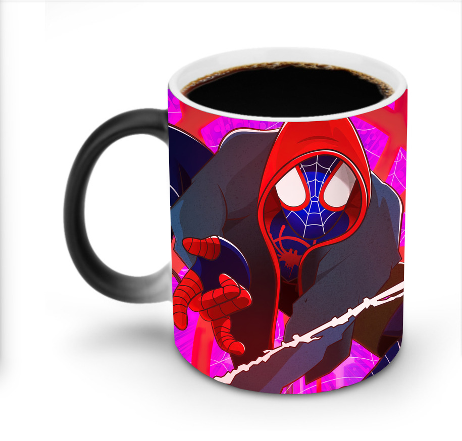 （画像用） Spider Man スパイダーマン 温度変色マグカップ