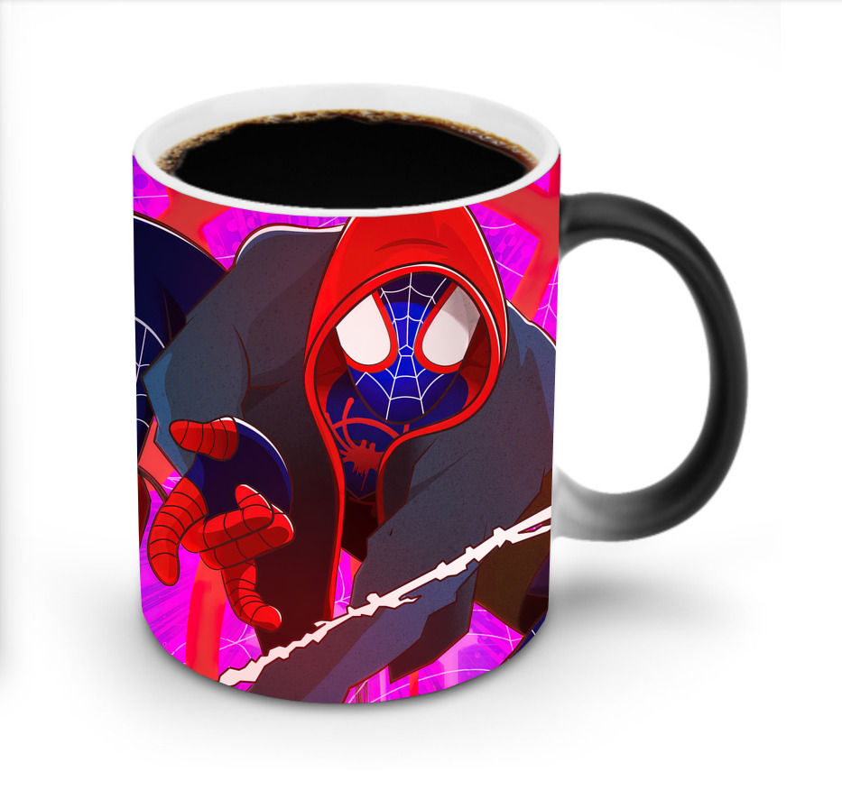 （画像用） Spider Man スパイダーマン 温度変色マグカップ