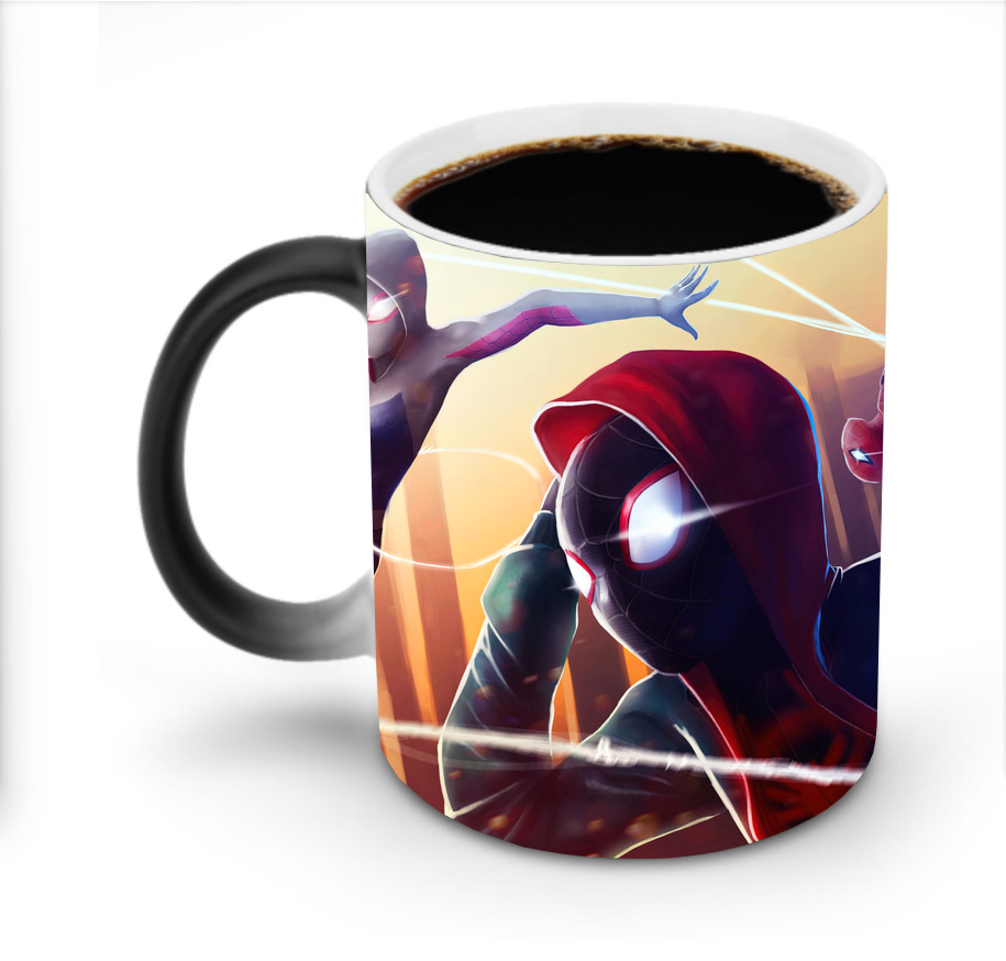 （画像用） Spider Man スパイダーマン 温度変色マグカップ