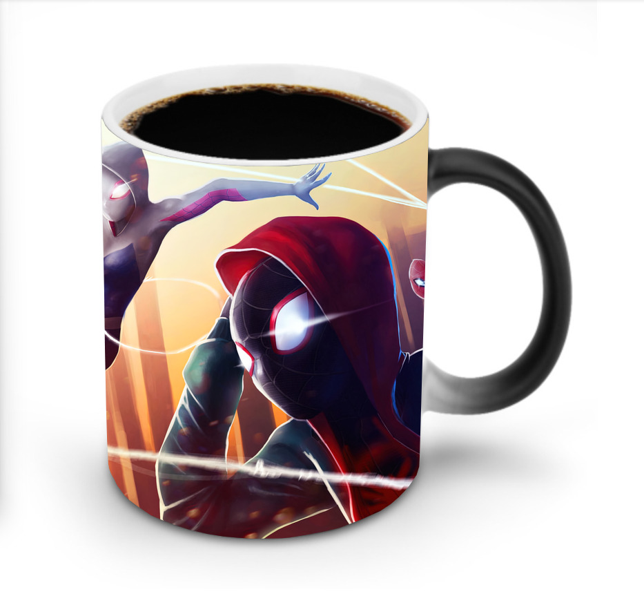 （画像用） Spider Man スパイダーマン 温度変色マグカップ