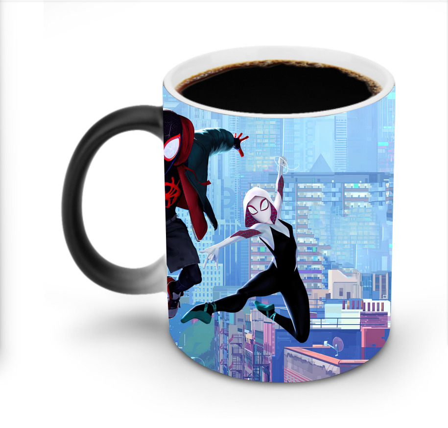 （画像用） Spider Man スパイダーマン 温度変色マグカップ