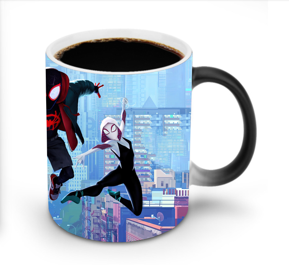 （画像用） Spider Man スパイダーマン 温度変色マグカップ