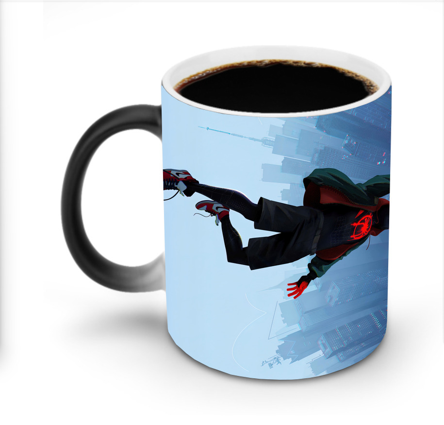 （画像用） Spider Man スパイダーマン 温度変色マグカップ