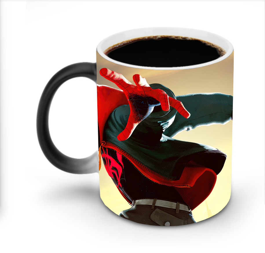 （画像用） Spider Man スパイダーマン 温度変色マグカップ