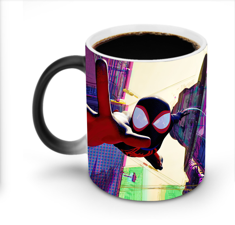 （画像用） Spider Man スパイダーマン 温度変色マグカップ