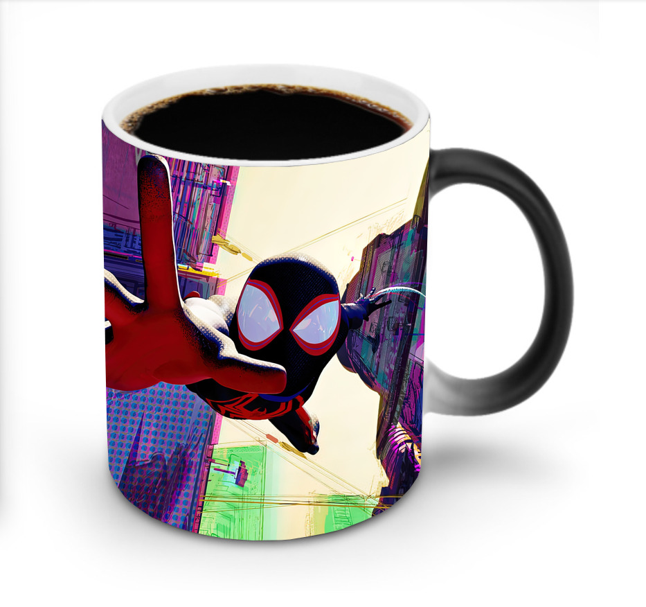 （画像用） Spider Man スパイダーマン 温度変色マグカップ