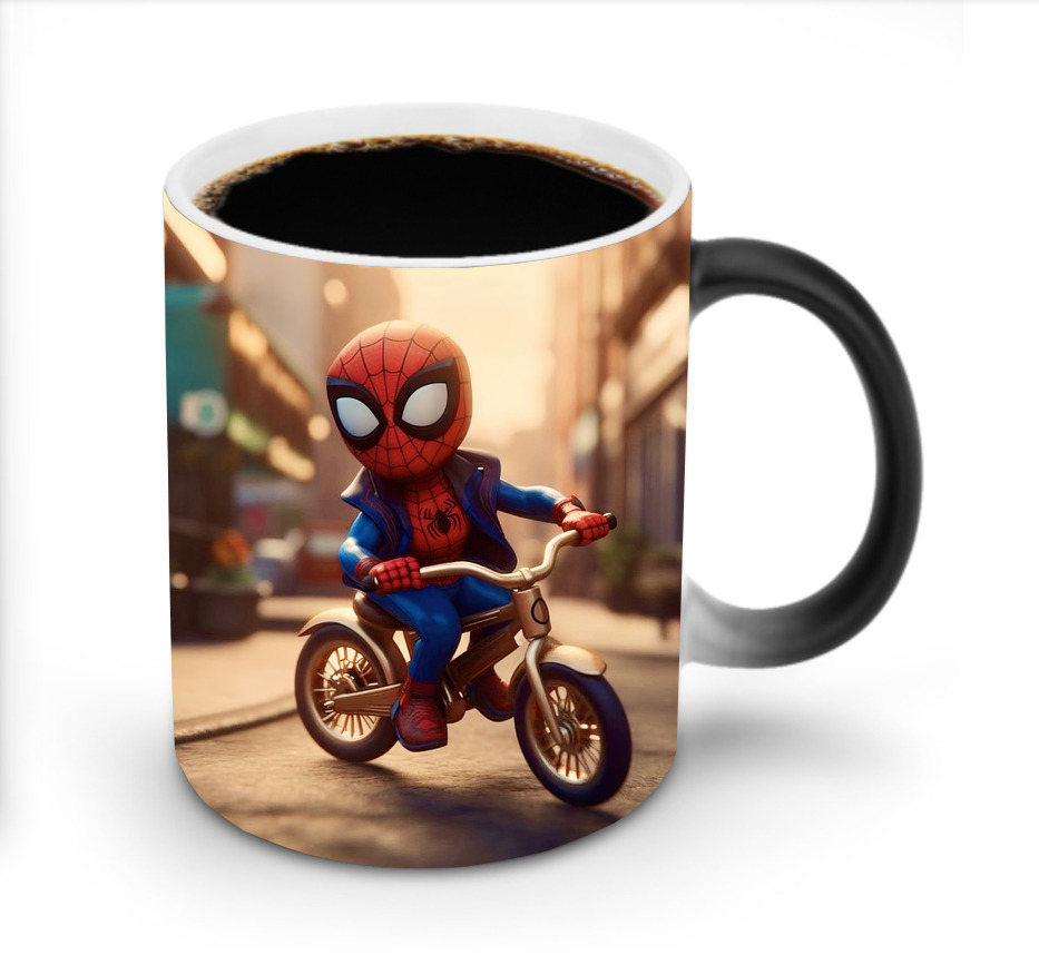 Spider Man スパイダーマン 温度変色マグカップ