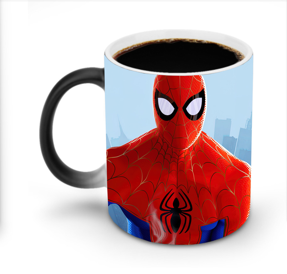 （画像用） Spider Man スパイダーマン 温度変色マグカップ